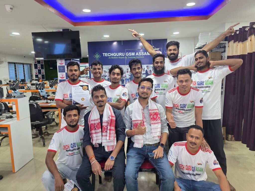 TECHGURU GSM ASSAM – The Best Mobile Repairing Institute in Assam.