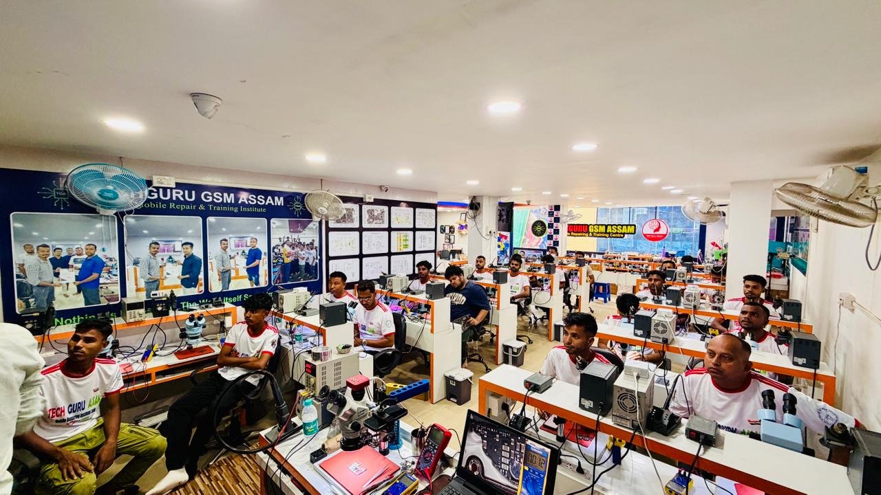 TechGuruGSM Assam Guwahati mobile repairing training